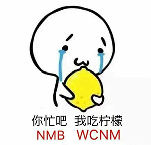 你忙吧我吃柠檬 你忙吧我吃柠檬