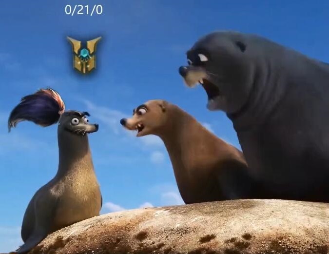 亚索0/21/0 出自亚索海豹表情包 亚索0/21/0 出自亚索海豹表情包