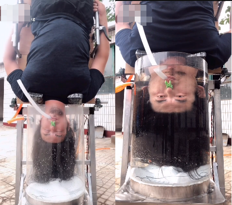 倒立洗头 倒立洗头